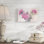 «Quelque chose de floral I», peinture sur toile