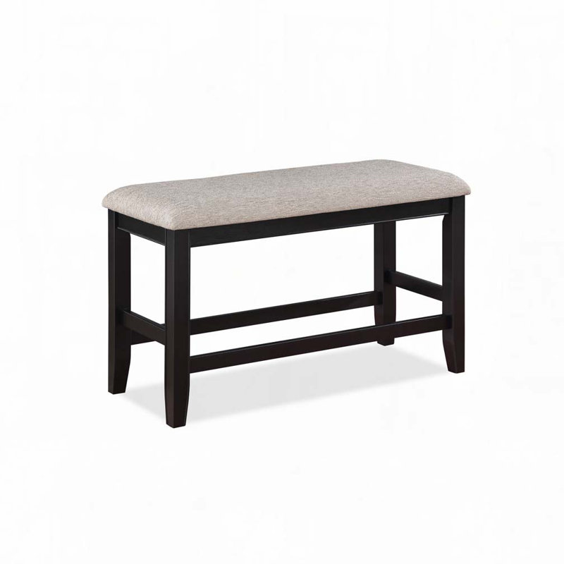 Counter Height Upholstered Dining Bench