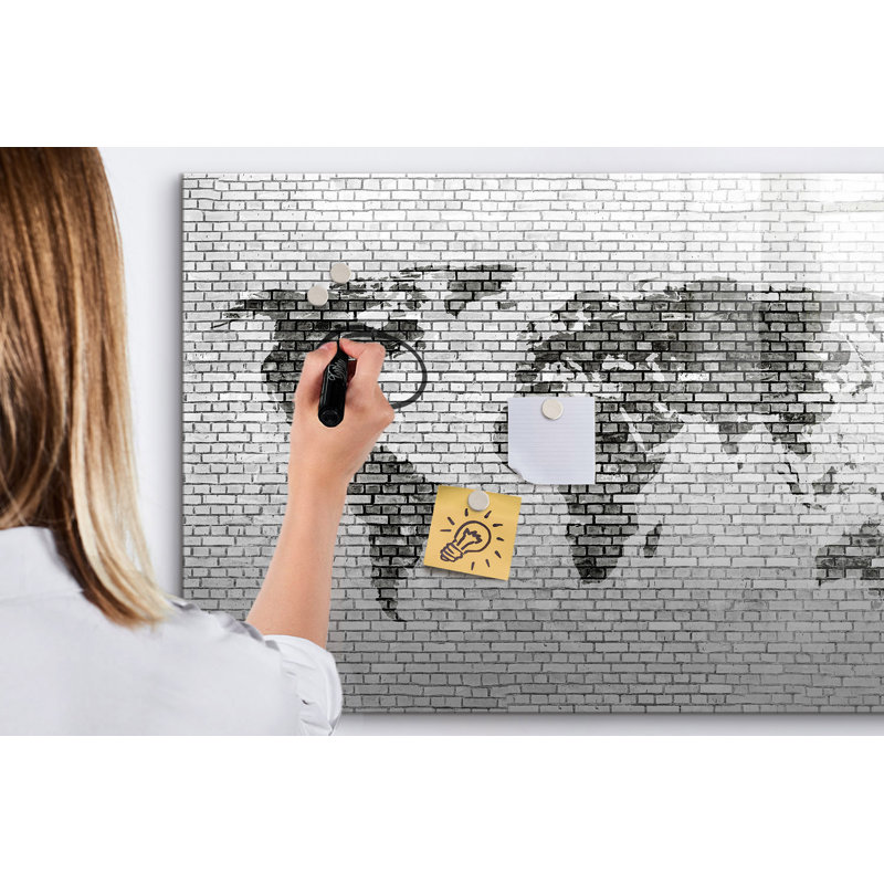 Magnetic Glass Dry Erase Board