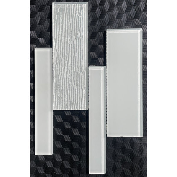 Glass Brick Joint Mosaic Wall Tile
