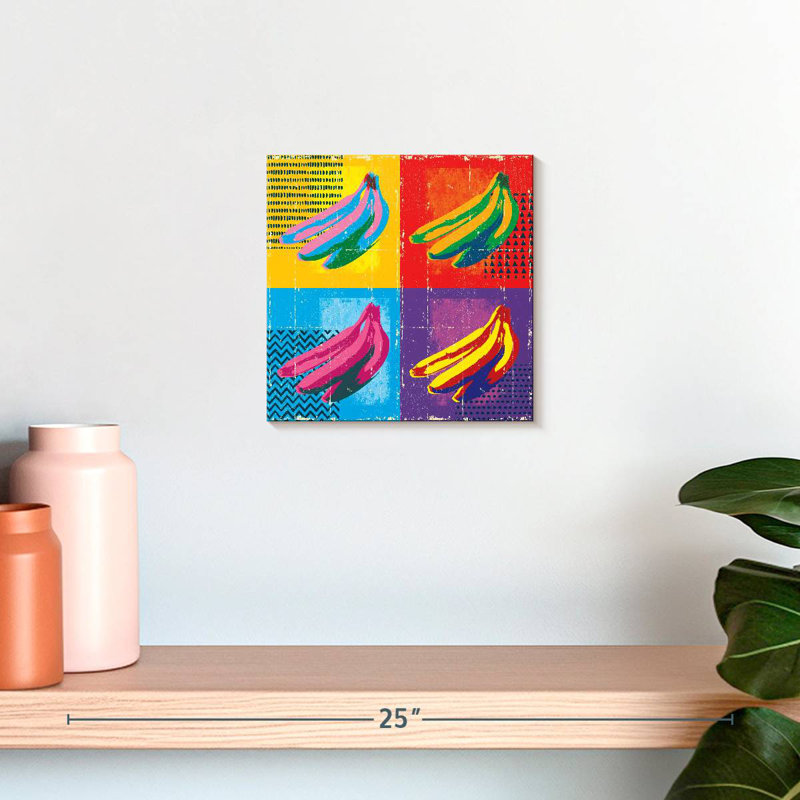 Yarlin Pop Style Bananas, H 10 po x l 10 po