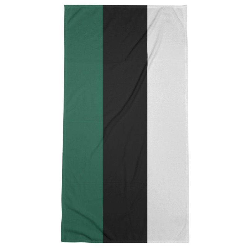 Beach Towel, Black