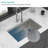 30-Inch Undermount Stainless Steel Single Bowl Kitchen Sink With Ledge Workstation And Sound-Dampening Technology
