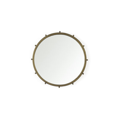 Weston Metal Round Mirror