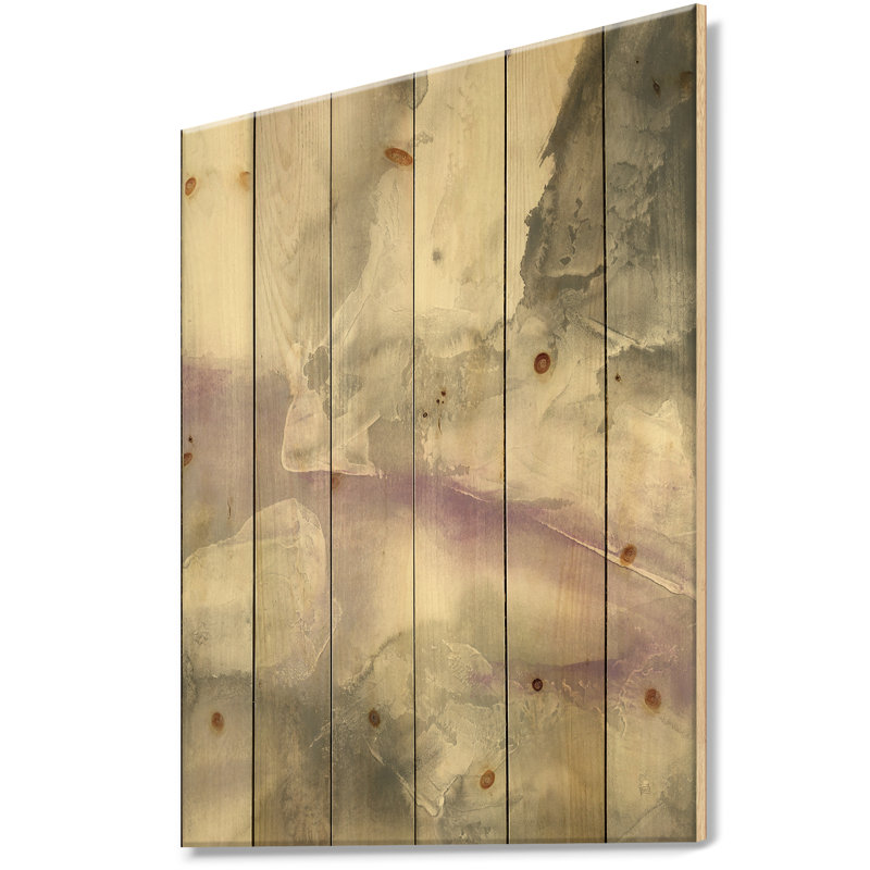 « minimal tons i », reproduction d’art sur bois modern campagne, H 40 po x l 30 po x P 1,5 po