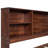 Wooden Captain Bed with Built-in Storage Shelves
