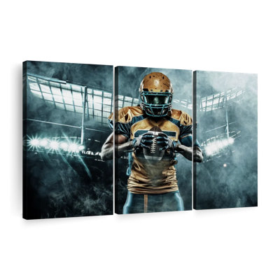 " American Football Player " on