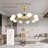39.4" Bladeless Ceiling Fan with Remote and 10 lights-1419108088
