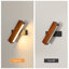Walnut 21cm 3000K Rectangular LED Wall Light