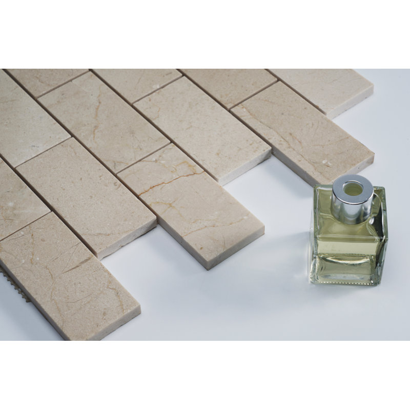 2" x 4" Marble Mosaic Wall & Floor Tile