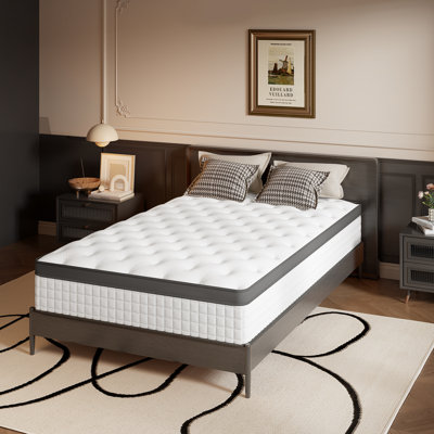 25cm Memory Foam Mattress Pocket Sprung Hybrid Mattress