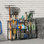 Garden Tool Organizer, Heavy Duty Yard Tool Tower Rack For Garage Organization And Storage, 3 Tier Utility Garden Tool Rack