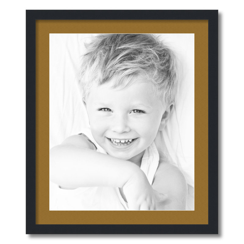 Matte Picture Frame with Mat, El Dorado