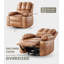 Fauteuil inclinable pour adultes, avec massage et chaleur-975462748