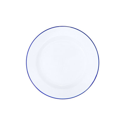 Crow Canyon Enamelware Vintage Dinner Plates