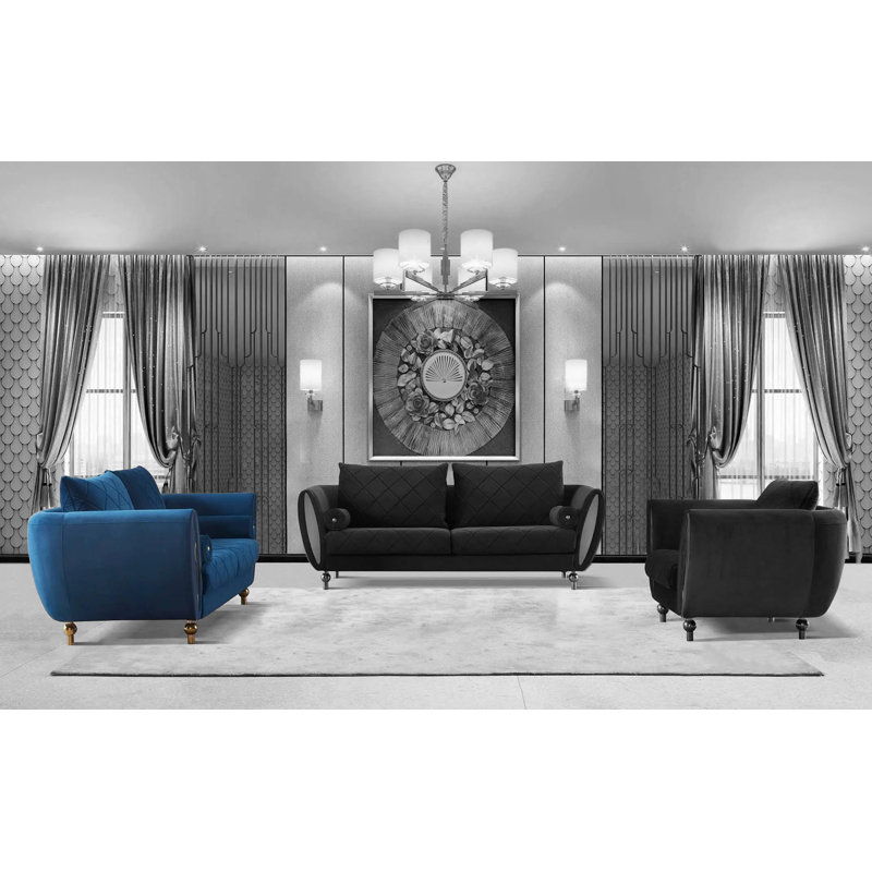 Infinity 70.9'' Velvet Loveseat