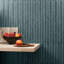 Monogramme à chevrons 11,14 po X 11,14 po Carreau de mosaïque de plancher et de mur en porcelaine brillante (0,86 pi2 / chaque)-103531816
