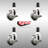 Thermoplastic Rubber Casters