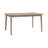 Ginnie 6-Person Rectangular Solid Wood Dining Table-1995709761