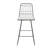 Kerby Upholstered Counter Stool with Iron Frame-1023686558
