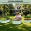Metal Raised Garden Bed-1532786306