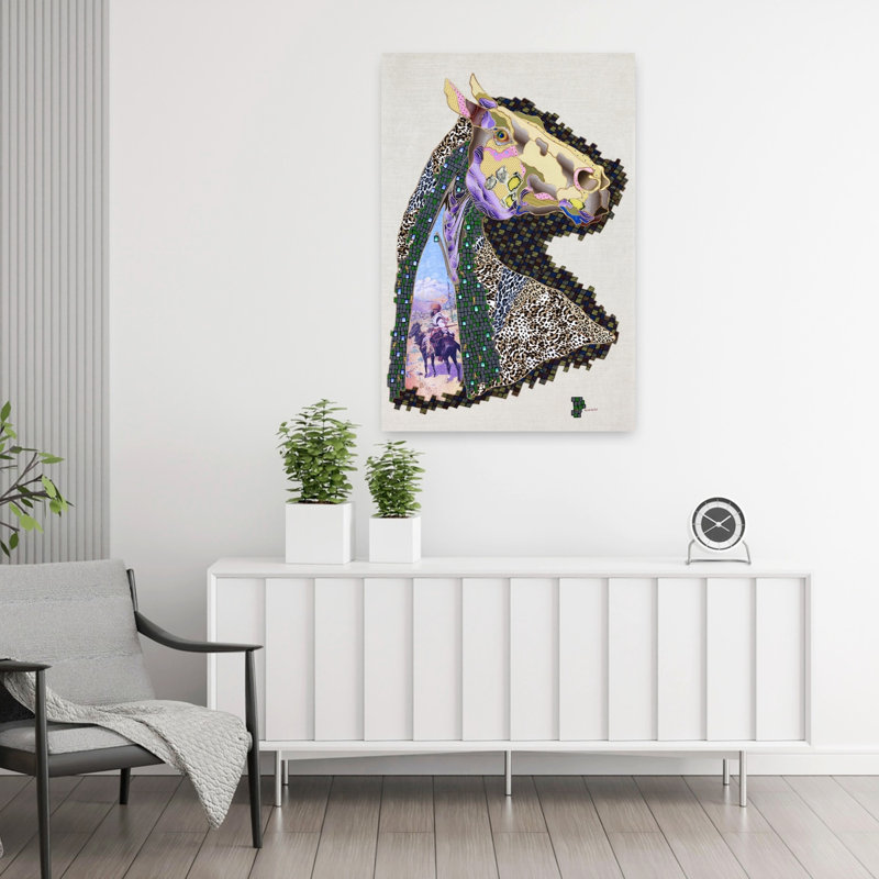 Art abstrait abstrait abstrait abstrait, 36" H x 24" W
