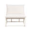 Garden Sofa Set 3 Seater Bessi Metal Green-135896515