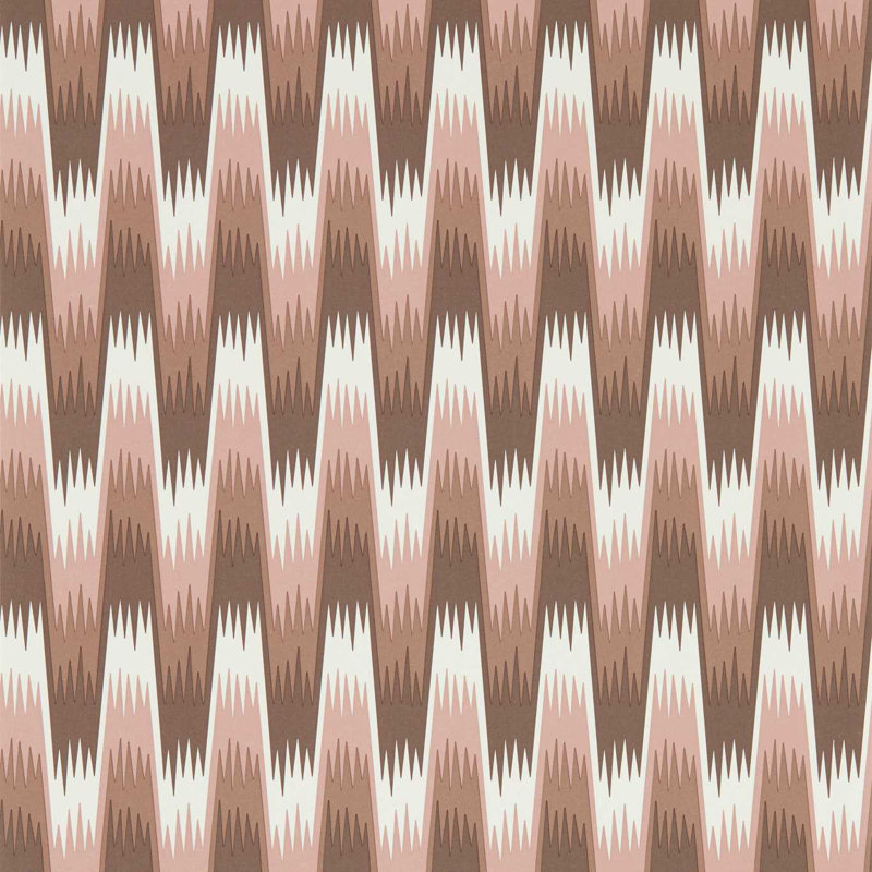 Henry Holland Abstract Non-Woven Wallpaper Double Roll, Rose