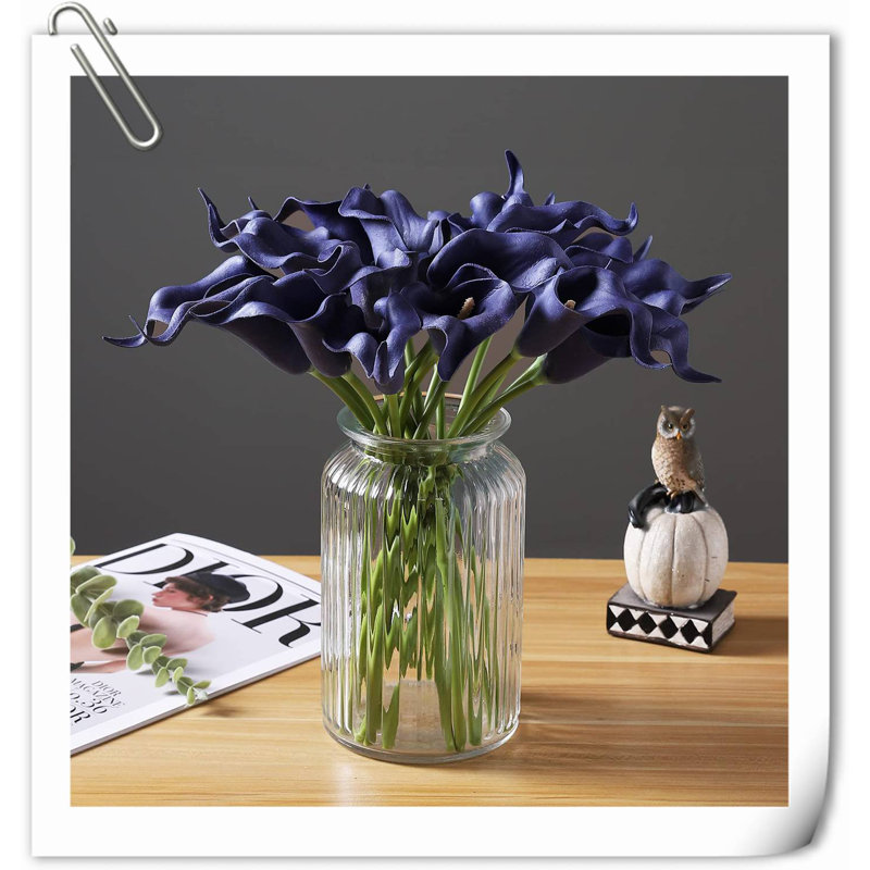 20 pièces de fleurs de lys Calla, Mauve