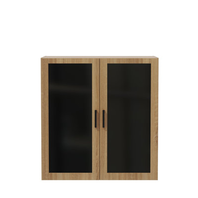 Armoire avec porte vitrée Mirella