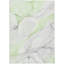 Tapis extérieur lavable et antidérapant abstrait vert 10 pi x 14 pi