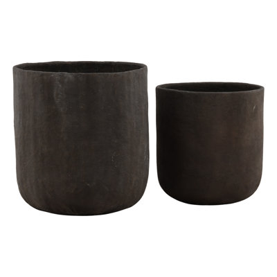 Glenford Planter Set of 2 Brown