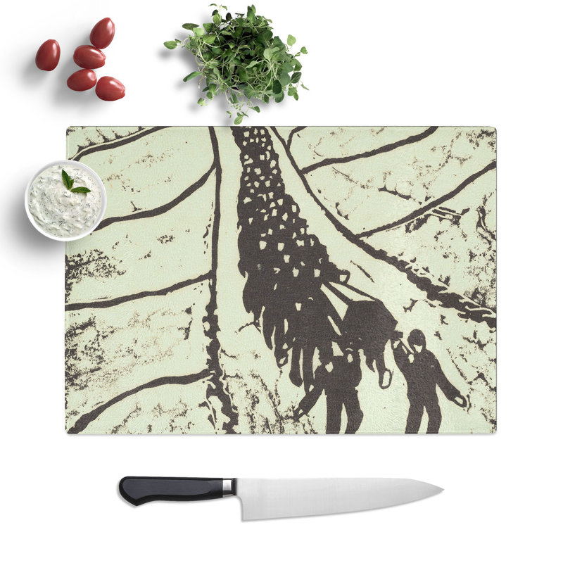 The Burial Vol.1 by Walter Gramatte Chopping Board, 28.5cm W x 39cm L