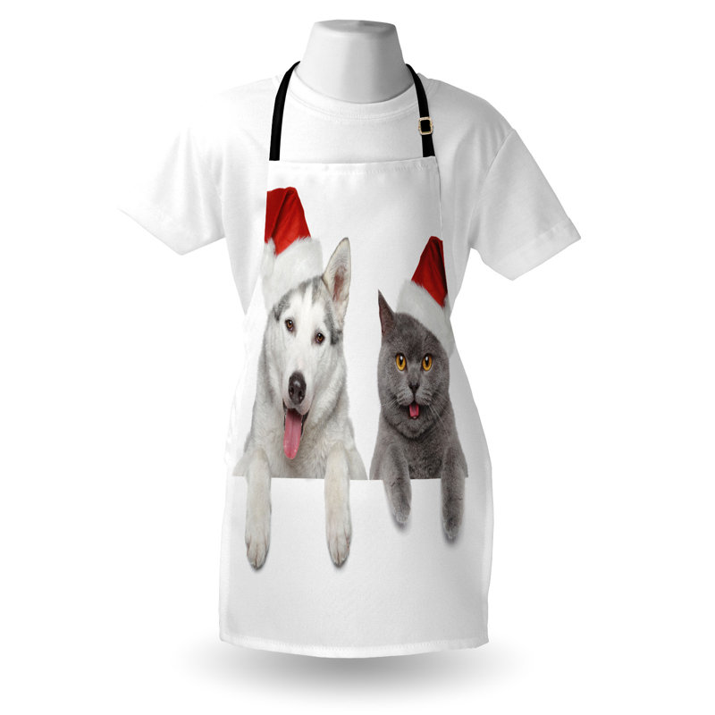 Christmas No Pattern Bib Apron
