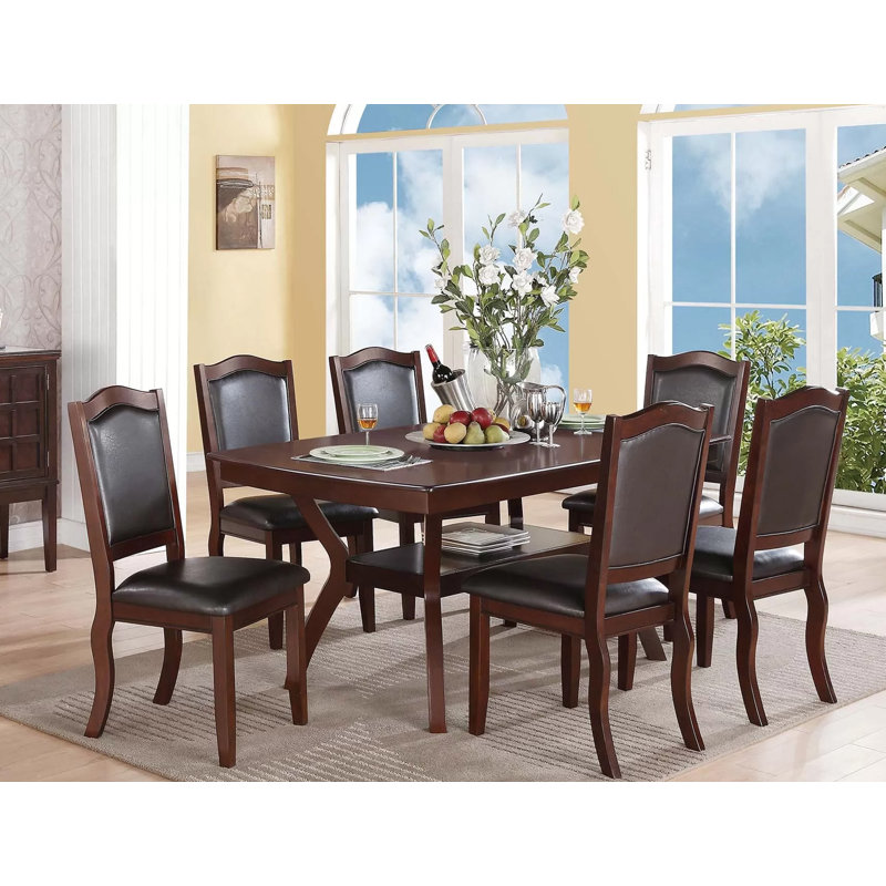 66.4" W DINING TABLE , ESPRESSO