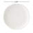 Bay Colors Blue Bay Colors 4Pc Accent Plates-70867016