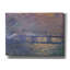 «Dorica Charing Cross Bridge» par Claude Monet - reproduction d'art sur toile tendue-87903334