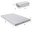 Matelas pour canapé-lit Alwyn Home Camas-1283467657