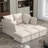 Modular Sofa With Memory Foam Cushions And Movable Seats