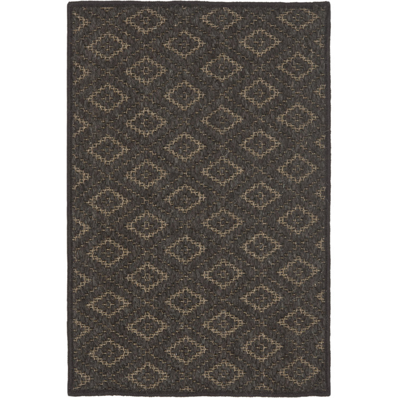 Gough Geometric Hand Woven Area Rug, Rectangle 152 x 244 cm