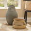 Caterpillar Handmade Seagrass Metal General Basket