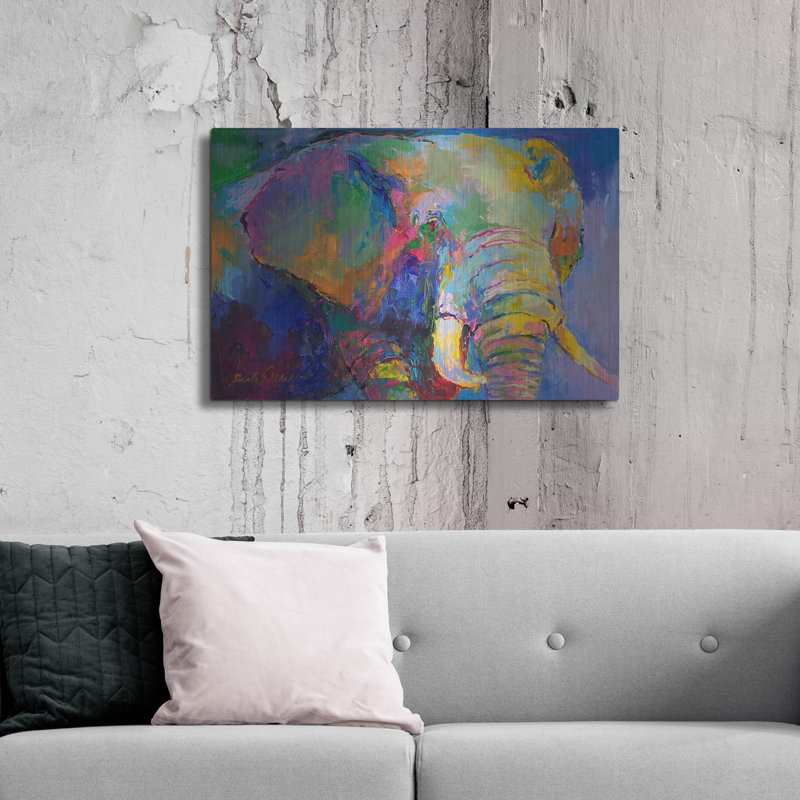 «Elephant 23» par Richard Wallich, H 24 po x l 36 po