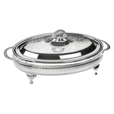 Queen Anne Oval Glass Casserole