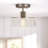 Holbeach Glass Semi Flush Mount