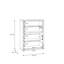 74.5 cm W Chest of 4 Drawers-64951187