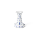 Royal Copenhagen Blue Fluted Plain Candle Holder 2.95"