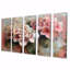 Ensemble de décoration murale Baio - Hortensia-107600316