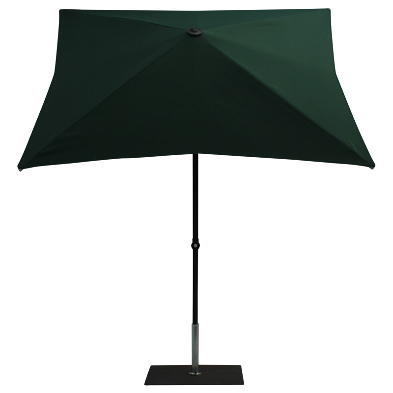 Arvetta 200cm Market Parasol, Dark Green