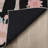 Apollo Zebra Floral Black Animal Print Modern Area Rug-301830032