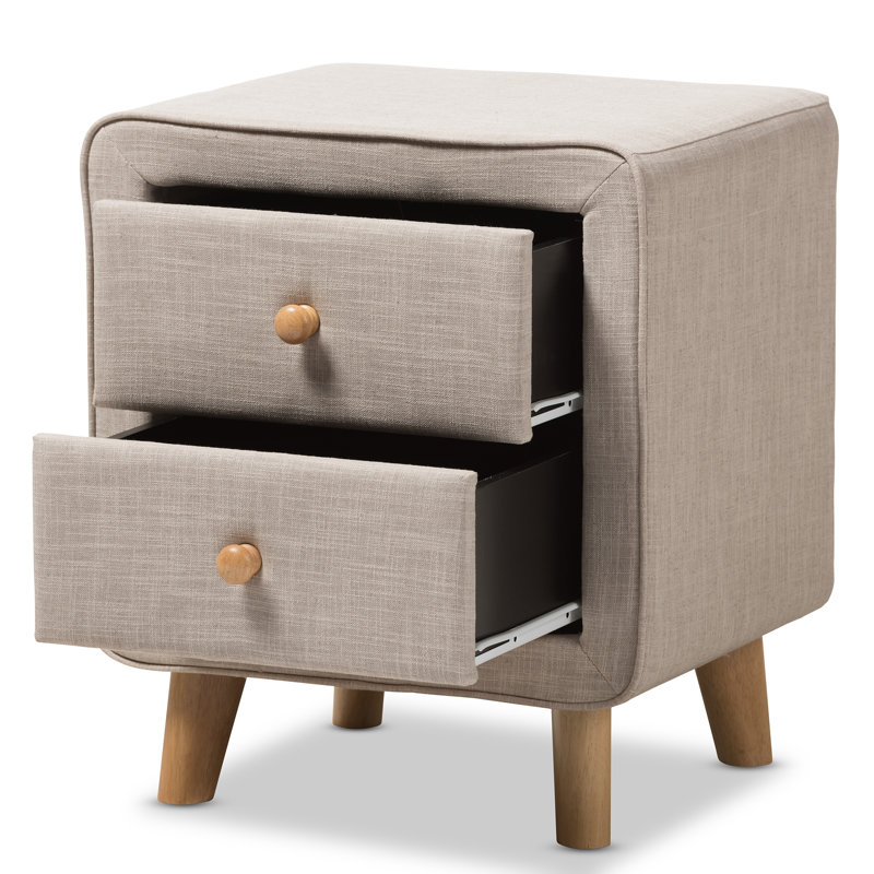 Martinstown 2 - Drawer Nightstand, Beige